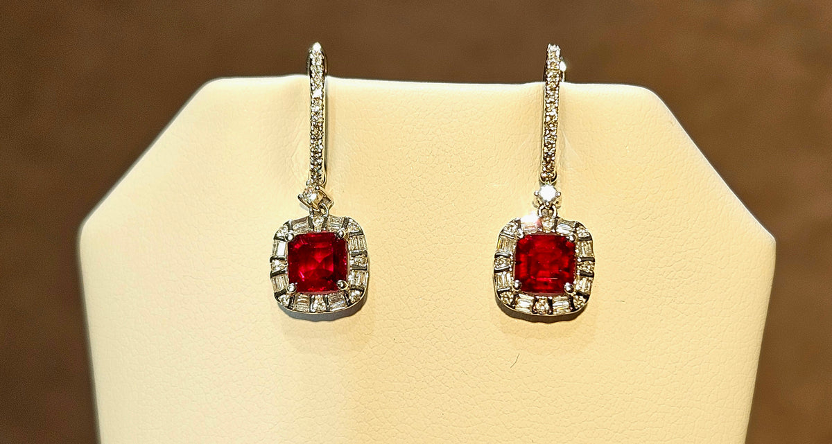 Ruby earrings to match your Ruby slippers! – Michael Nemeth Gems & Jewelry