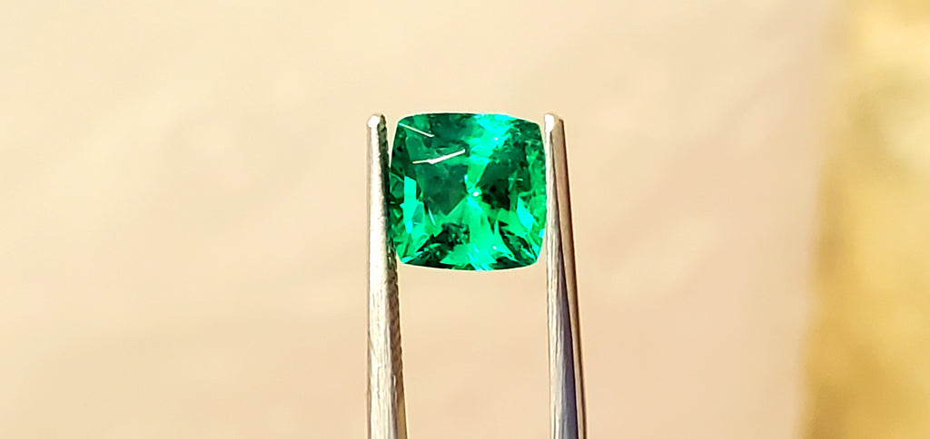 1.63 carat GIA certed no-treatment Emerald