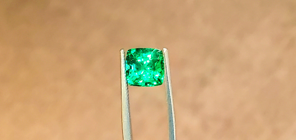 1.63 carat GIA certed no-treatment Emerald