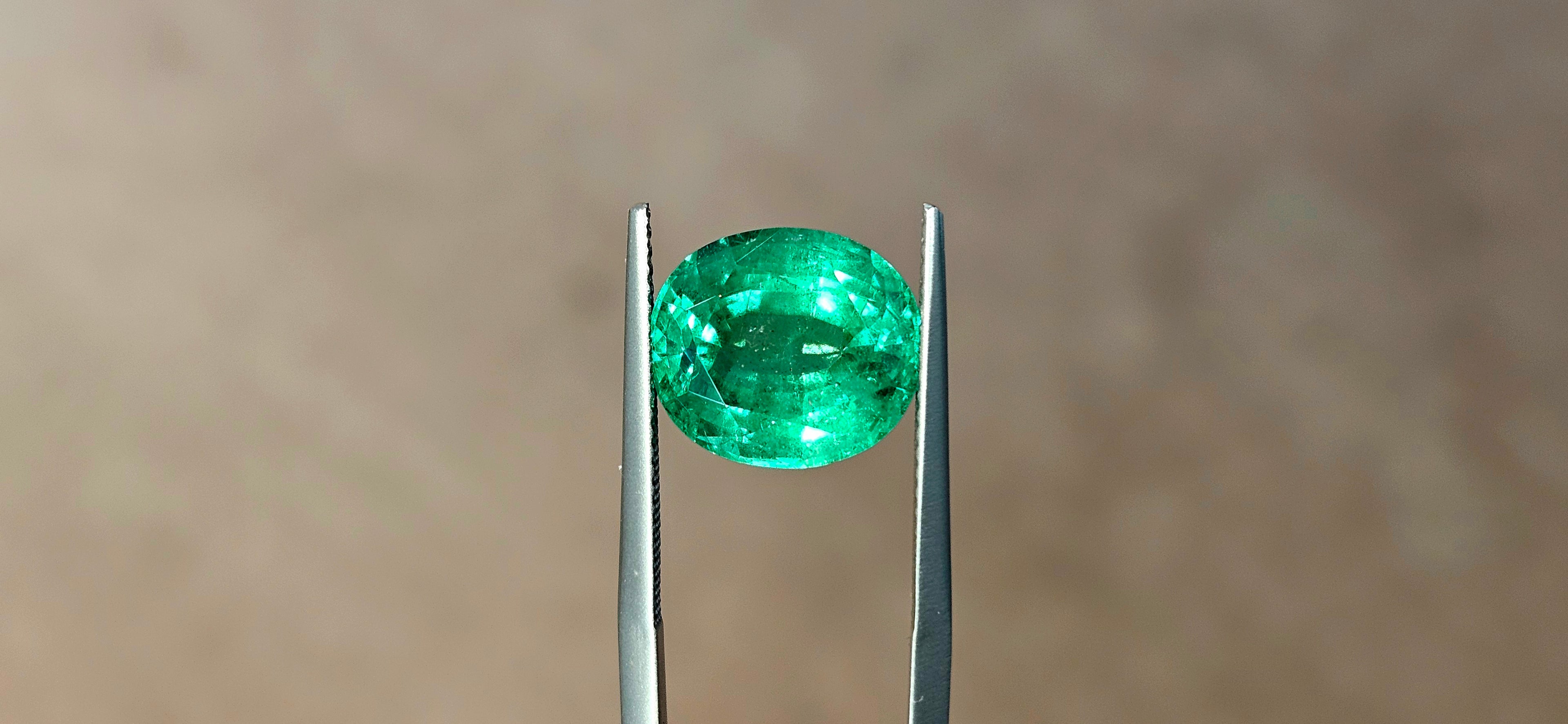 6.09 carat GIA certed no-treatment Emerald