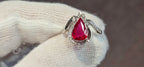 18kw 2.00ct No Heat Ruby Ring