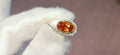 18ky Ring with a 2.26ct Tangerine Spessartite Garnet