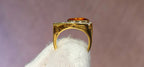 18ky Ring with a 2.26ct Tangerine Spessartite Garnet