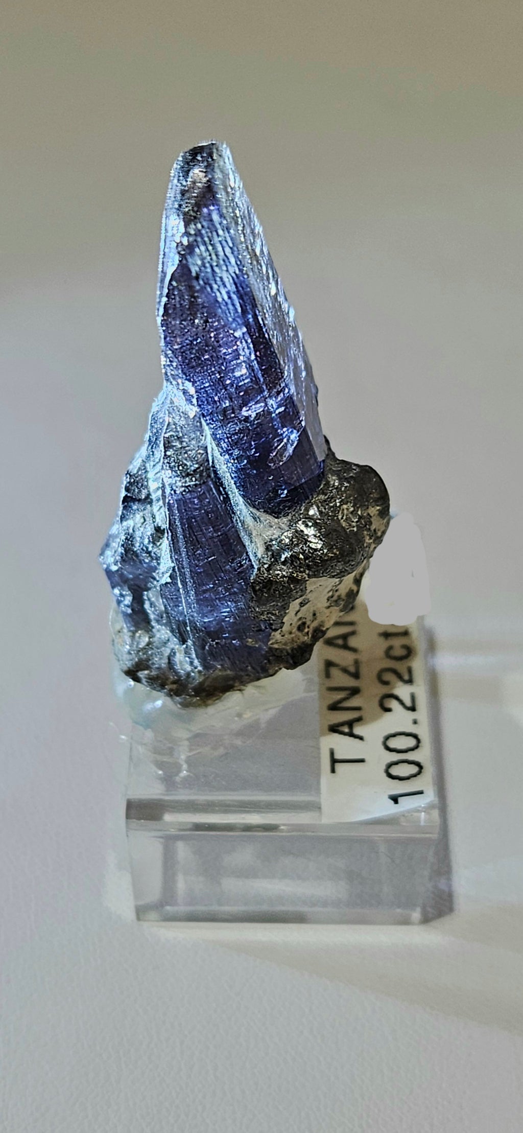 Tanzanite crystal "D Block"