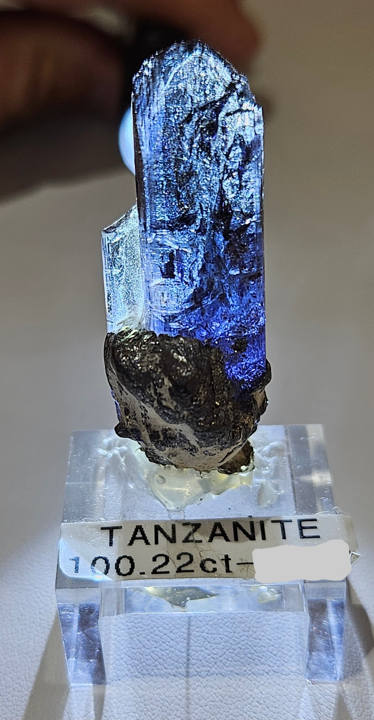 Tanzanite crystal "D Block"