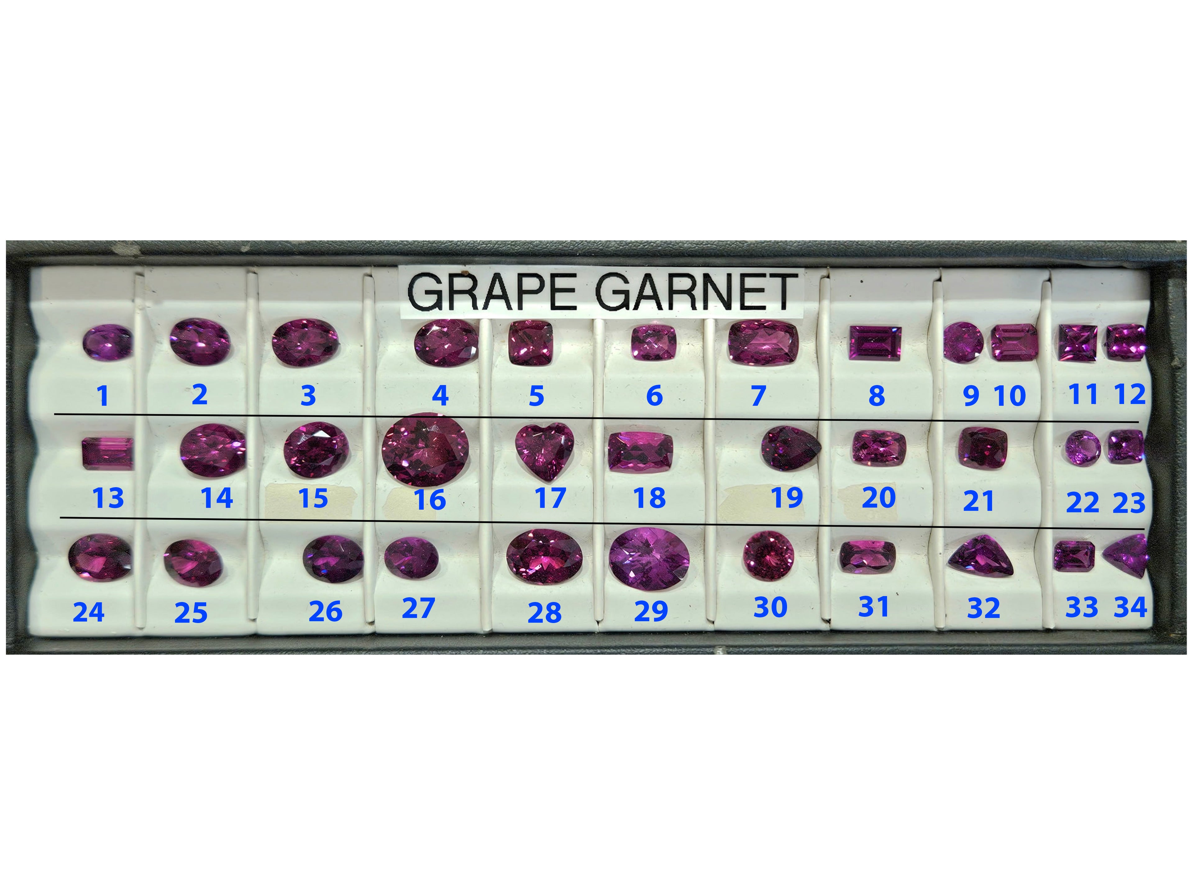 Grape Garnet Tray