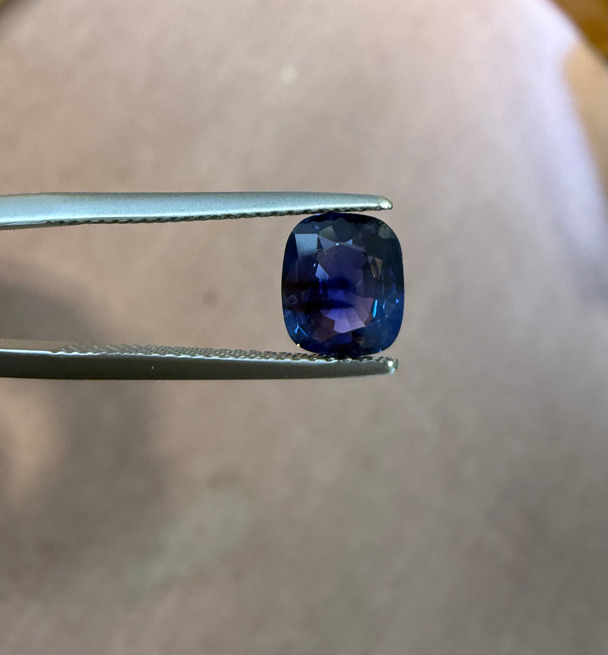No Heat Vietnam 1.45 carat Sapphire, GIA certed.