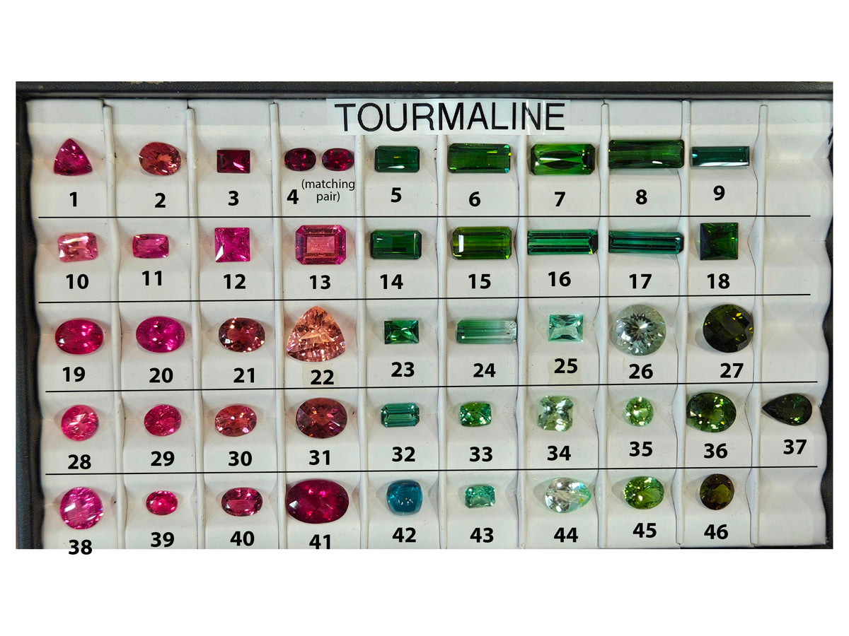 Tourmaline Tray - $290 per carat