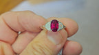 Fine 2.03ct No Treatment Ruby Ring