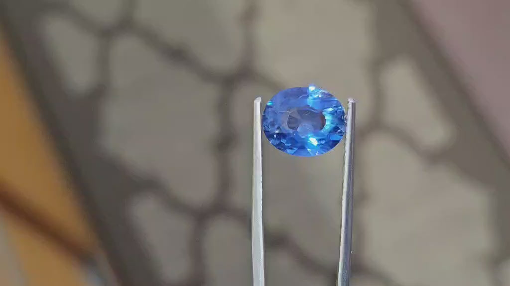 Burma No Heat 3.15 carat Sapphire, GIA certed